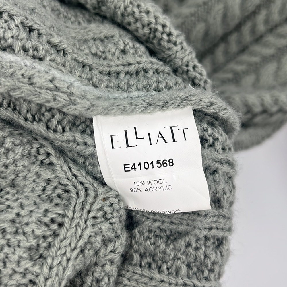 Elliatt Pleasure Cable Knit Turtleneck Sweater Dress - Picture 5 of 10